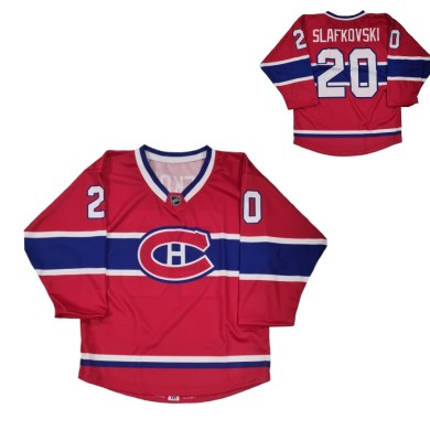NHL, dres, MONTREAL, CANADIENS, SLAFKOVSKI, 20, YTH, detský
